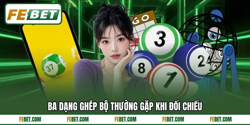 Ba dạng ghép bộ thường gặp khi đối chiếu Ba dạng ghép bộ thường gặp khi đối chiếu